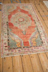 3x5.5 Vintage Distressed Oushak Rug