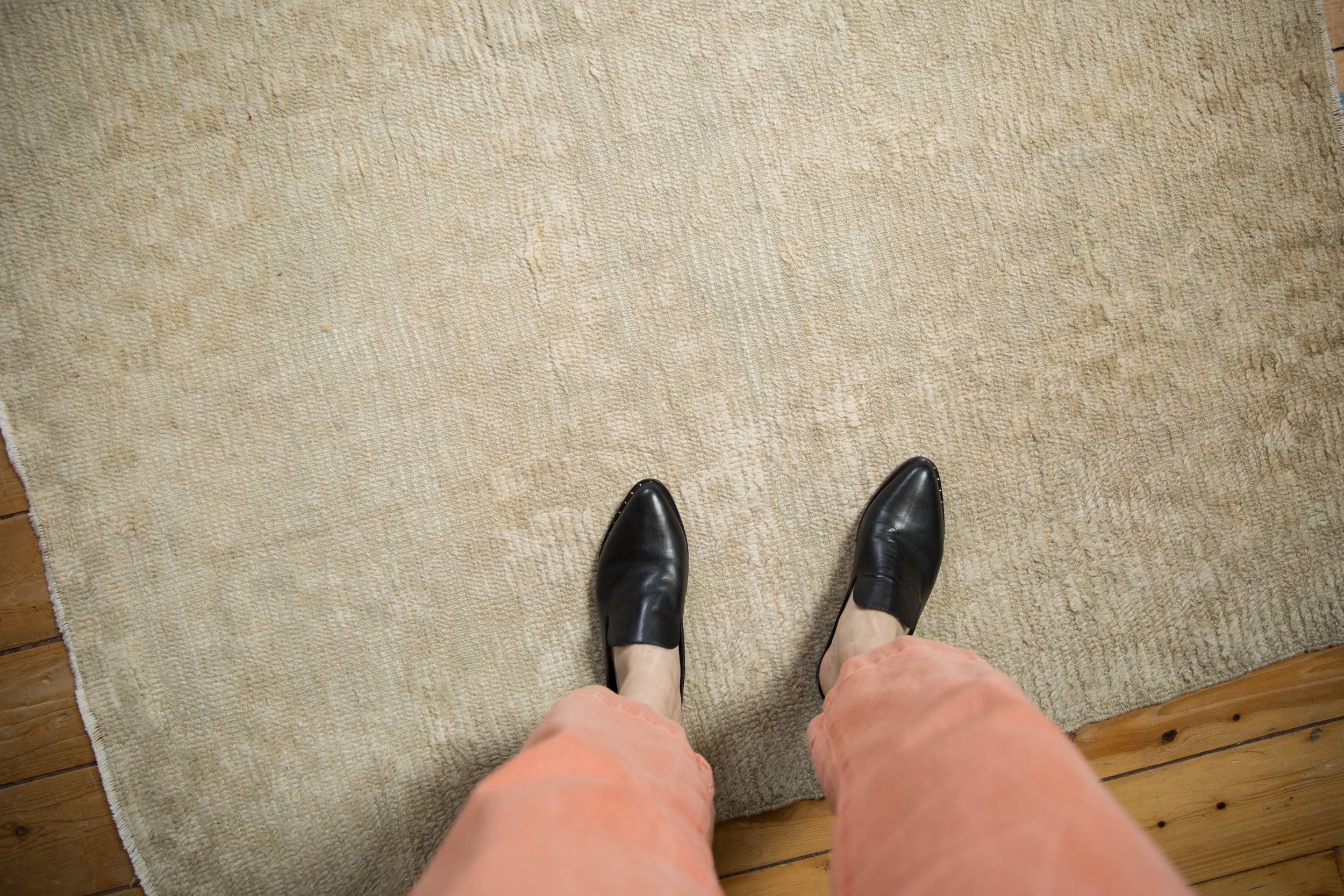 Vintage Distressed Tulu Square Rug // ONH Item: 12608, Image 1