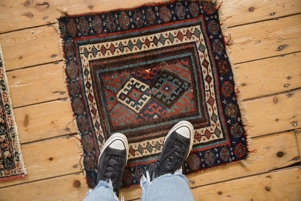 Antique Bagface Jaff Kurd Square Rug Mat // ONH Item: 12621, Image 1
