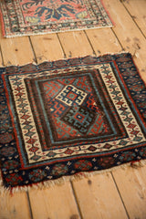 2x2.5 Antique Bagface Jaff Kurd Square Rug Mat