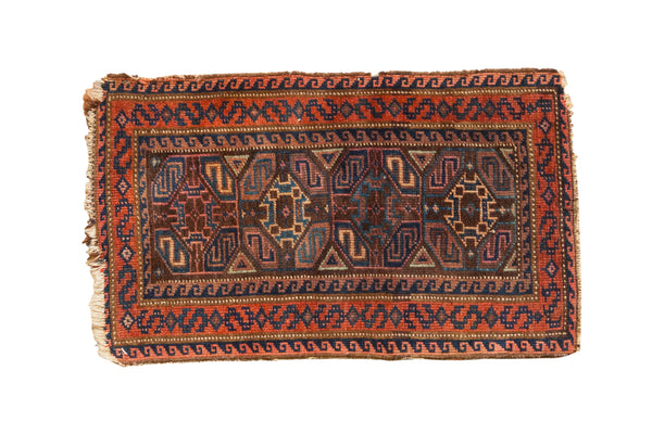 Vintage Belouch Rug Mat // ONH Item: 12622