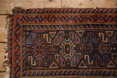 1.5x2.5 Vintage Belouch Rug Mat