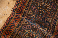 1.5x2.5 Vintage Belouch Rug Mat