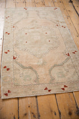 2.5x4.5 Vintage Distressed Oushak Rug