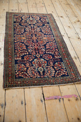 2x4 Vintage Sarouk Rug Runner