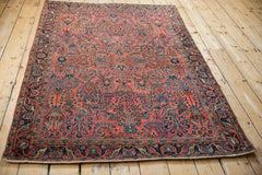 4x6.5 Antique Fine Mohajeran Sarouk Rug