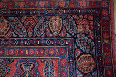 9.5x12 Vintage American Sarouk Carpet