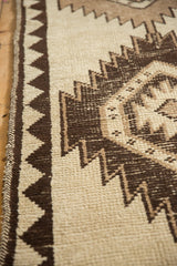 3.5x11.5 Vintage Kurd Rug Runner