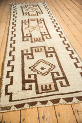 3x10.5 Vintage Kurd Rug Runner