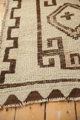 3x10.5 Vintage Kurd Rug Runner