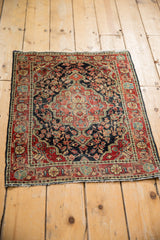 2x2.5 Vintage Josan Sarouk Square Rug Mat