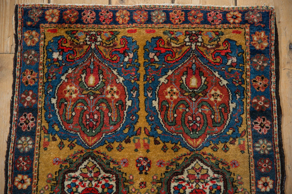 Antique Fine Farahan Sarouk Square Rug Mat // ONH Item: 12650, Image 2