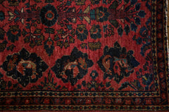 2x2.5 Vintage Fine Sarouk Square Rug Mat