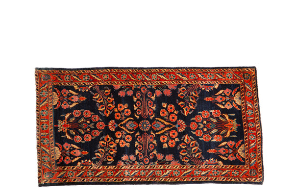 Antique Mohajeran Sarouk Rug Runner // ONH Item: 12658