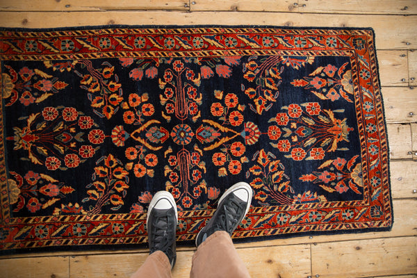 2.5x5 Antique Mohajeran Sarouk Rug Runner