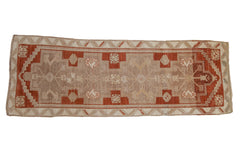 3.5x9.5 Vintage Distressed Kars Rug Runner