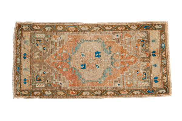 Vintage Distressed Oushak Rug Runner // ONH Item: 12663