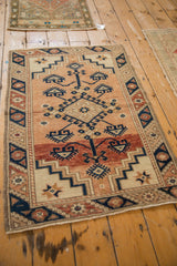 2.5x3.5 Vintage Distressed Dosemealti Rug