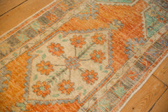 2.5x5.5 Vintage Distressed Oushak Rug Runner