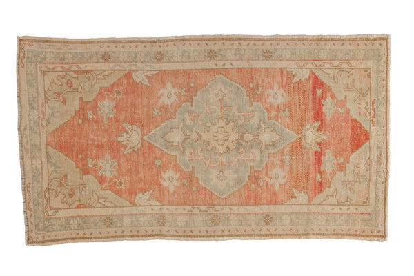 Vintage Distressed Oushak Rug // ONH Item: 12668