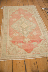 2.5x4.5 Vintage Distressed Oushak Rug