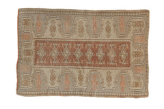 2.5x4 Vintage Distressed Melas Rug