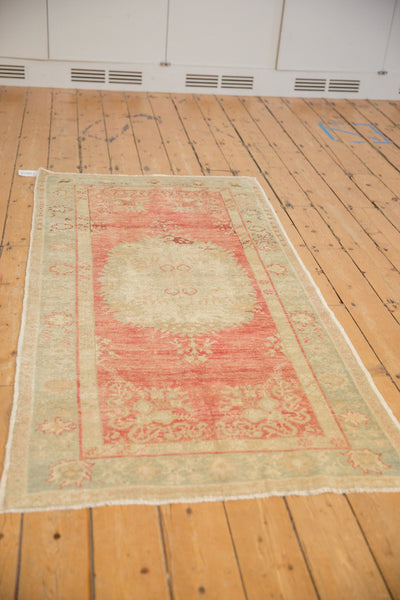 Vintage Distressed Oushak Rug Runner // ONH Item: 12672, Image 3
