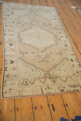 3x6 Vintage Distressed Oushak Rug Runner