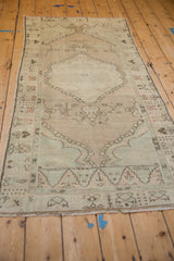 3x6 Vintage Distressed Oushak Rug Runner