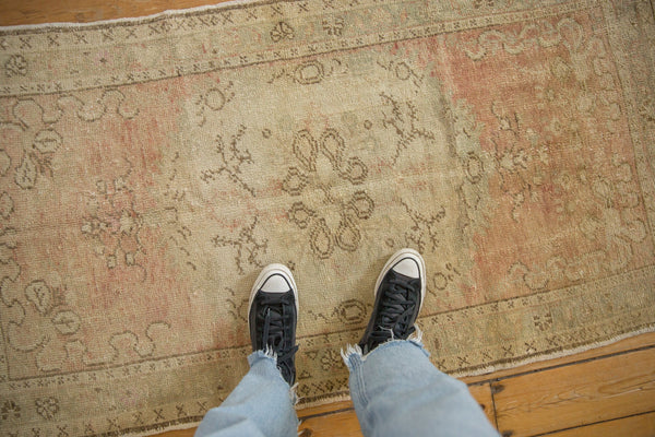 Vintage Distressed Oushak Rug // ONH Item: 12675, Image 1