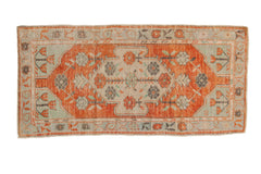 2.5x5 Vintage Distressed Oushak Rug Runner