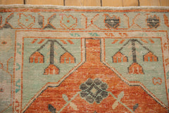 2.5x5 Vintage Distressed Oushak Rug Runner