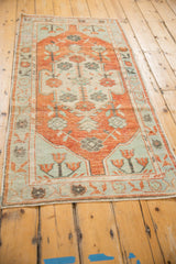 2.5x5 Vintage Distressed Oushak Rug Runner