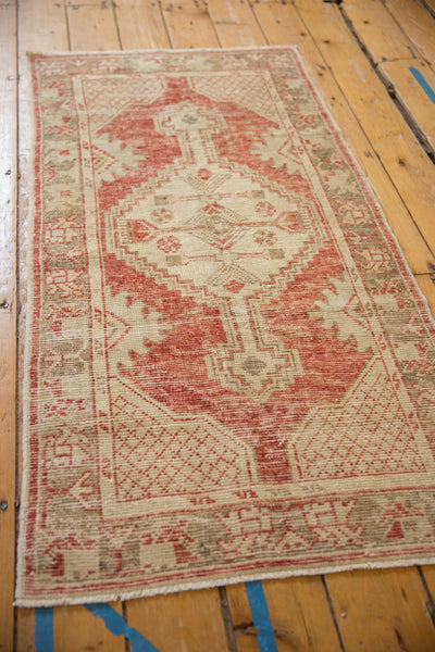 Vintage Distressed Oushak Rug Runner // ONH Item: 12678, Image 6