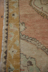 3x5 Vintage Distressed Oushak Rug