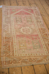 2.5x4.5 Vintage Distressed Oushak Rug