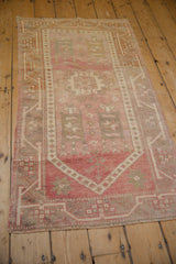 2.5x4.5 Vintage Distressed Oushak Rug