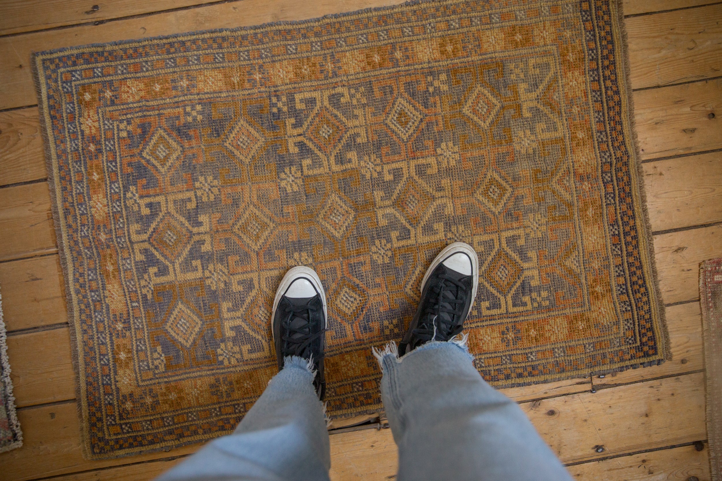 Vintage Distressed Anatolian Rug // ONH Item: 12683, Image 1