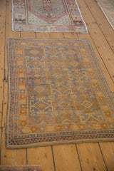 2.5x4 Vintage Distressed Anatolian Rug