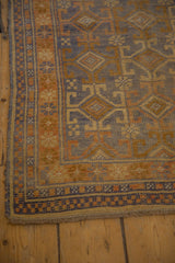 2.5x4 Vintage Distressed Anatolian Rug