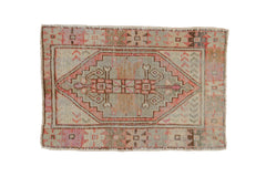 2.5x4 Vintage Distressed Oushak Rug