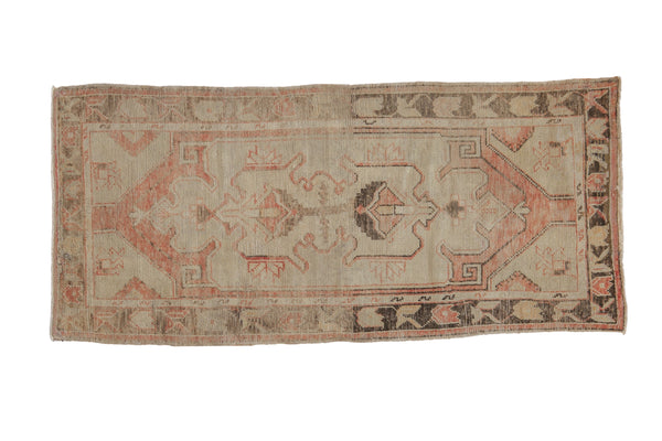 Vintage Distressed Oushak Rug Runner // ONH Item: 12685