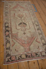 2.5x5.5 Vintage Distressed Oushak Rug Runner