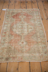 2.5x5 Vintage Distressed Oushak Rug Runner