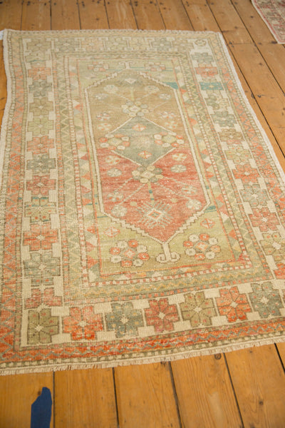 Vintage Distressed Oushak Rug // ONH Item: 12689, Image 3