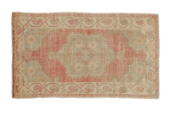 Vintage Distressed Oushak Rug // ONH Item: 12690