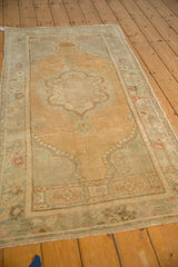 3x6 Vintage Distressed Oushak Rug Runner