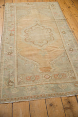 3x6 Vintage Distressed Oushak Rug Runner