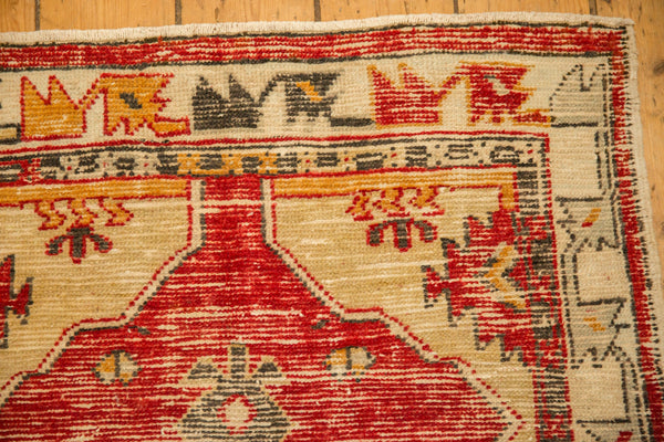 Vintage Distressed Oushak Rug Runner // ONH Item: 12692, Image 2