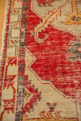 2.5x5.5 Vintage Distressed Oushak Rug Runner